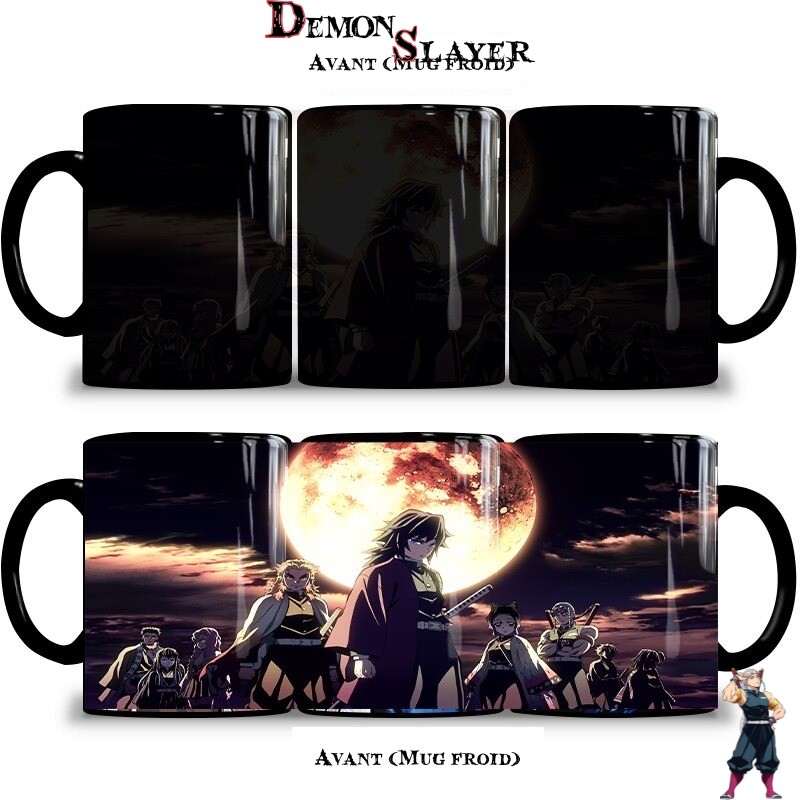 Mug Demon Slayer Giyu Tomioka avec lune