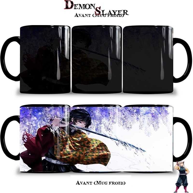 Mug Demon Slayer Giyu Tomioka avec sabre