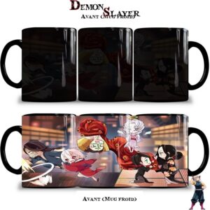 Mug Demon Slayer avec personnages kawaii