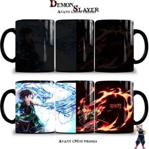 Mug Demon Slayer, Tanjiro Souffle de l’eau et Dieu du Feu