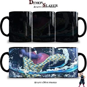 Mug Demon Slayer Giyu Tomioka avec souffle de l'eau