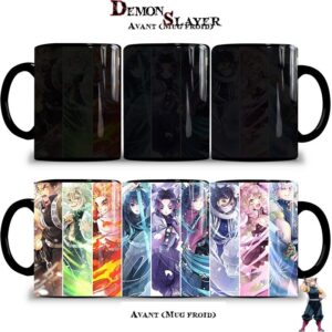 Mug Demon Slayer avec les héros de la série