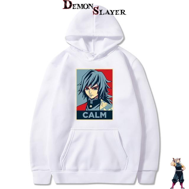 Sweat Demon Slayer Giyu Pilier de l'Eau couleurs au choix