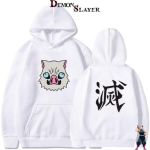 Sweat Demon Slayer Inosuke Crocs du Sanglier coloris variés