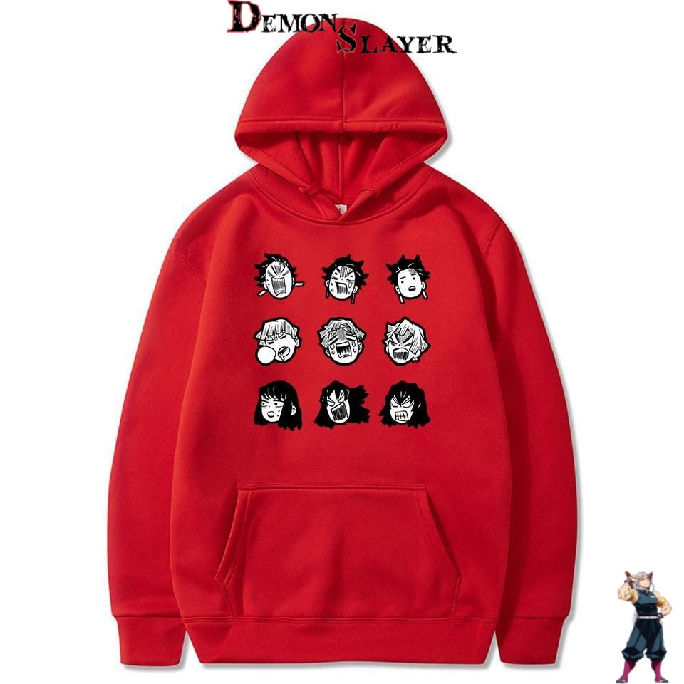 Sweat Demon Slayer Inosuke Zenitsu Tanjiro multicolore