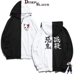 Sweat Demon Slayer Sakonji Urokodaki masque, 4 couleurs