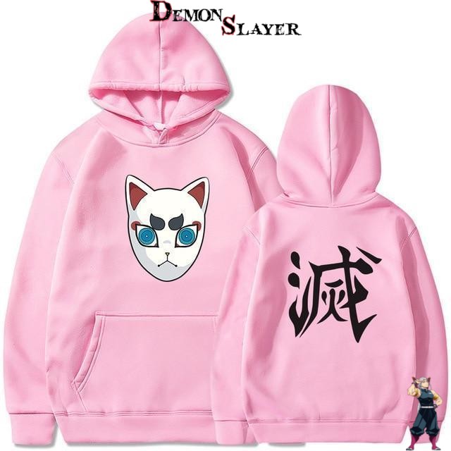 Sweat Demon Slayer Giyu Tomioka avec masque, multicolore