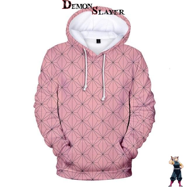 Sweat Nezuko Kamado Demon Slayer, tailles XXS à 4XL