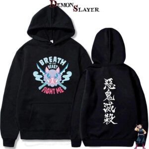 Sweat Demon Slayer Souffle de la Bête en plusieurs coloris