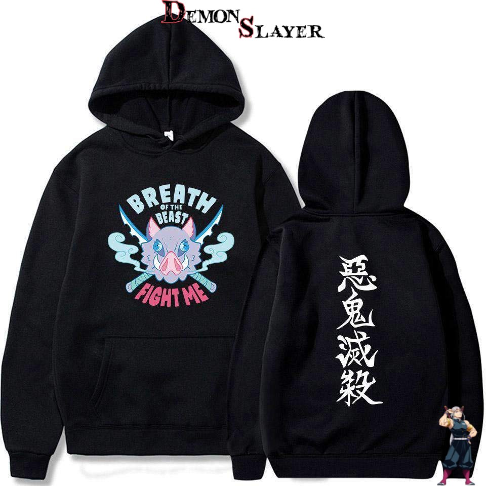 Sweat Demon Slayer Souffle de la Bête en plusieurs coloris