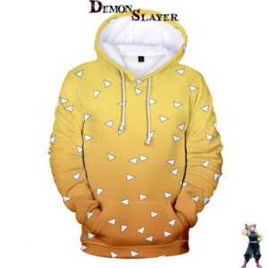 Sweat Zenitsu Demon Slayer du XXS au 4XL