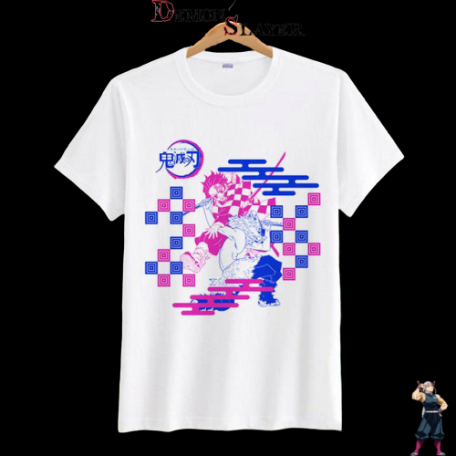 T-shirt enfant Demon Slayer Tanjiro et Inosuke