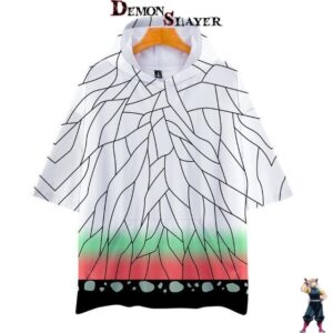 T-shirt à capuche Demon Slayer Shinobu Kocho