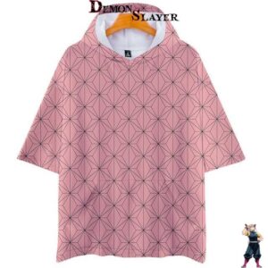 T-shirt à capuche Demon Slayer Nezuko, tailles XS à 4XL