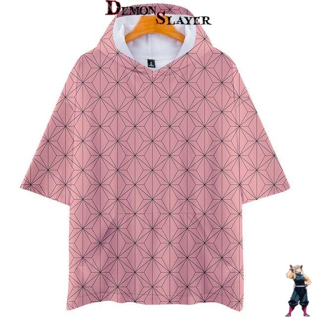 T-shirt à capuche Demon Slayer Nezuko, tailles XS à 4XL