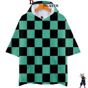 T-shirt à capuche Tanjiro de Demon Slayer