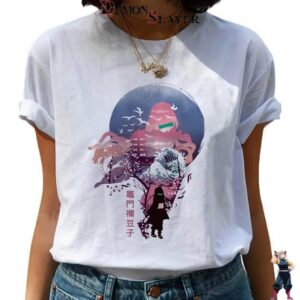T-shirt Demon Slayer Nezuko Forme Humaine pour Femme