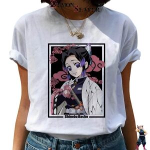 T-shirt femme Demon Slayer Pilier des Insectes du S au XXL