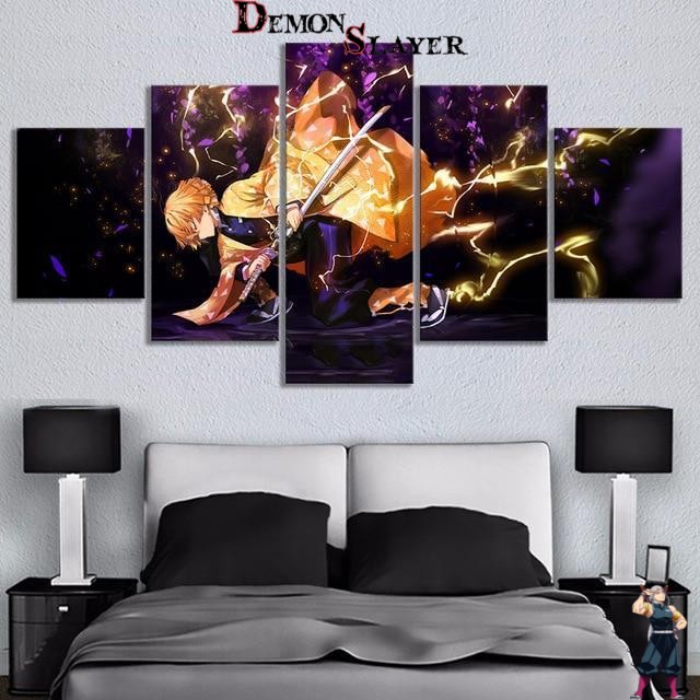 Zenitsu Agatsuma - Tableau décoratif Demon Slayer