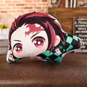 Coussin Demon Slayer Tanjiro Kamado allongé