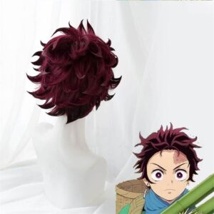 Perruque Tanjiro Kamado de Demon Slayer