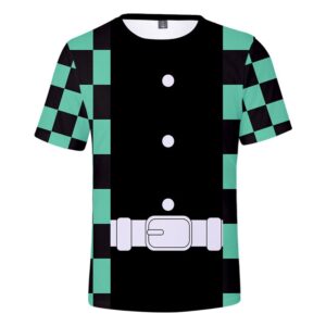 T-shirt Demon Slayer costume de Tanjiro Kamado