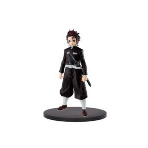 Figurine Demon Slayer Tanjiro Kamado en uniforme noir 15