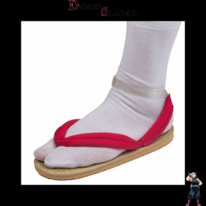 Sandales geta Tanjiro Kamado pour cosplay Demon Slayer