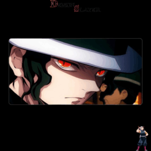 Tapis de souris Demon Slayer avec Muzan Michael Jackson