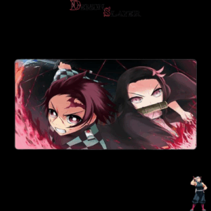 Tapis de souris Demon Slayer avec Nezuko et Tanjiro