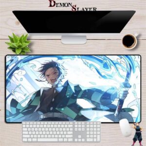 Souffle de l’Eau, tapis de souris Demon Slayer