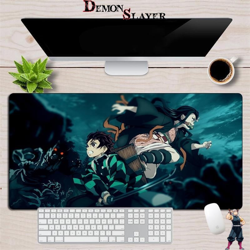 Tapis de souris Demon Slayer avec Tanjiro et Nezuko