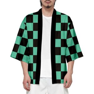 Veste kimono Demon Slayer Tanjiro Kamado