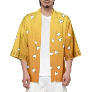 Veste kimono Demon Slayer Zenitsu Agatsume