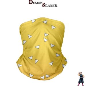 Bandana Demon Slayer motif Zenitsu Agatsuma