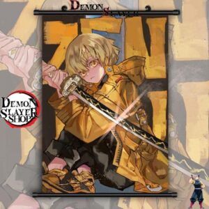 Poster Zenitsu Agatsuma de Demon Slayer