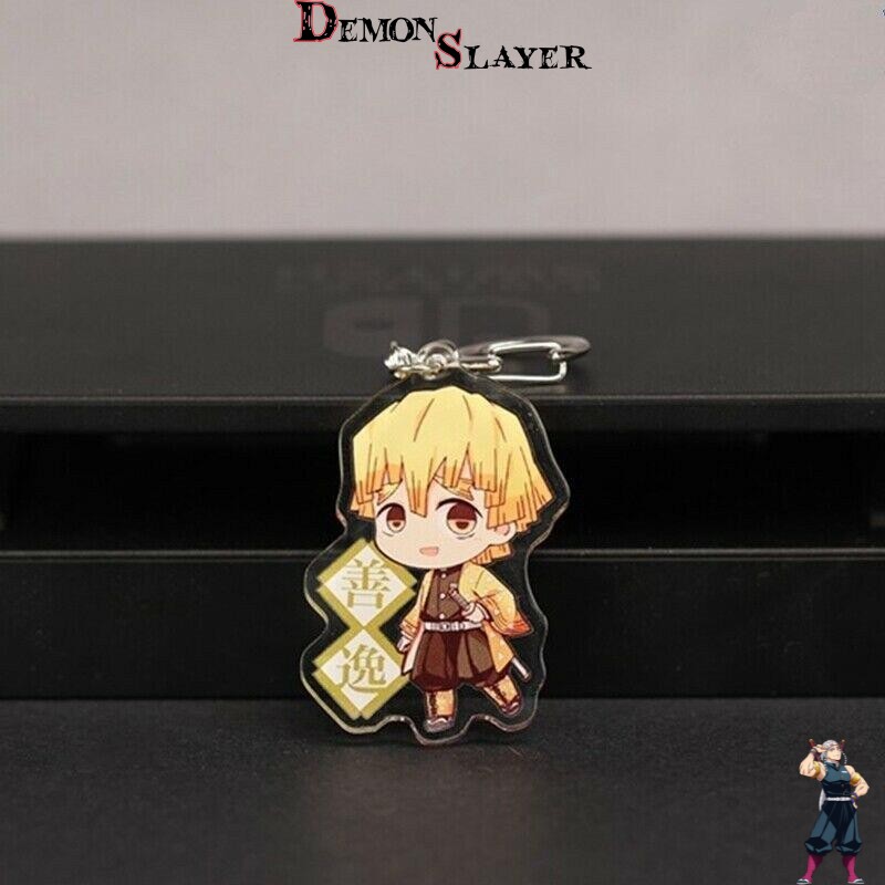 Porte-clé Zenitsu Demon Slayer à collectionner