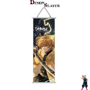 Toile murale Demon Slayer Zenitsu Agatsuma modèle 21