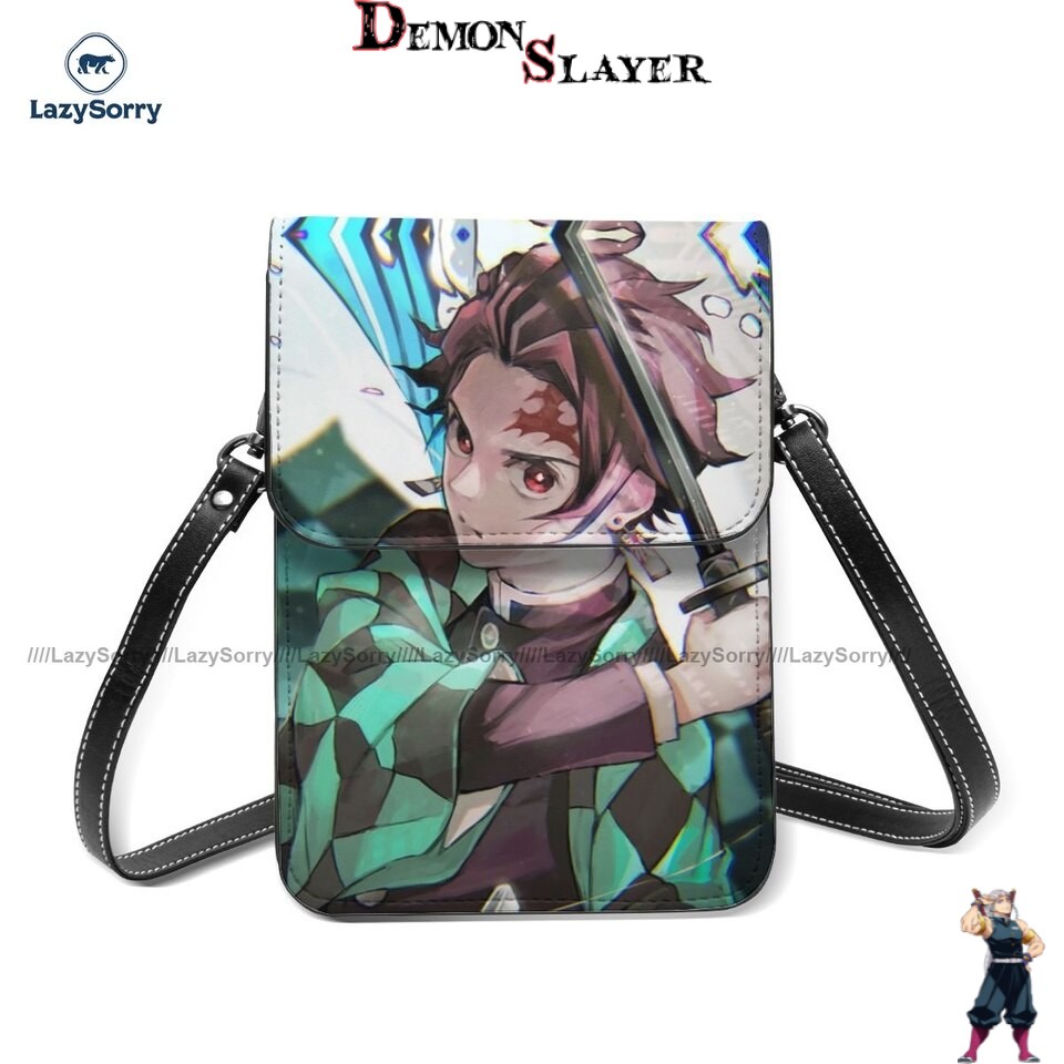 Sacoche Demon Slayer motif Tanjrio Attaque