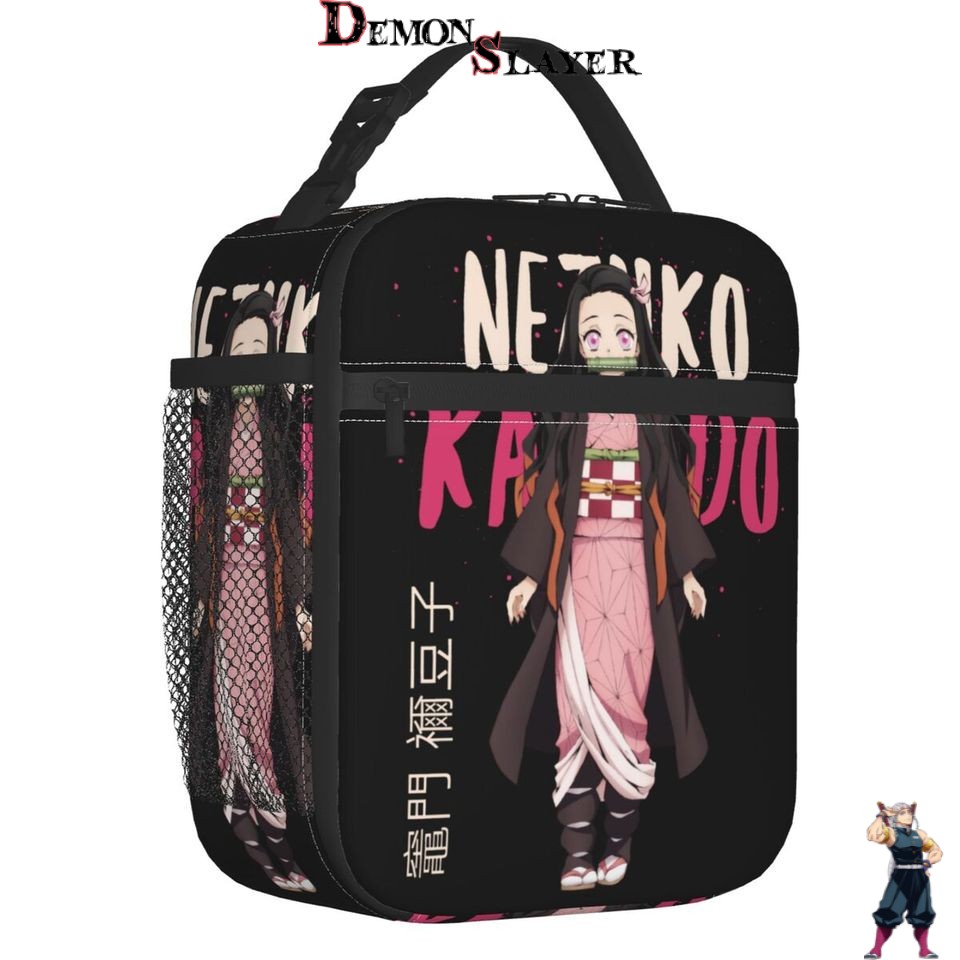 Sac à repas isotherme Nezuko Kawaii Demon Slayer 26 cm
