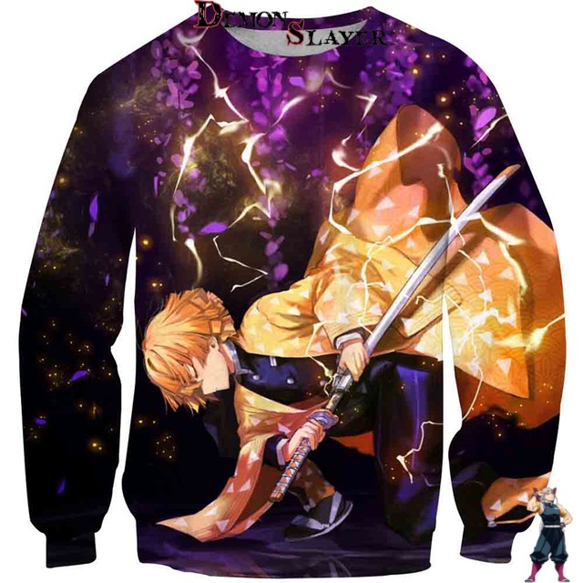 Pull Demon Slayer Zenitsu souffle du tonnerre