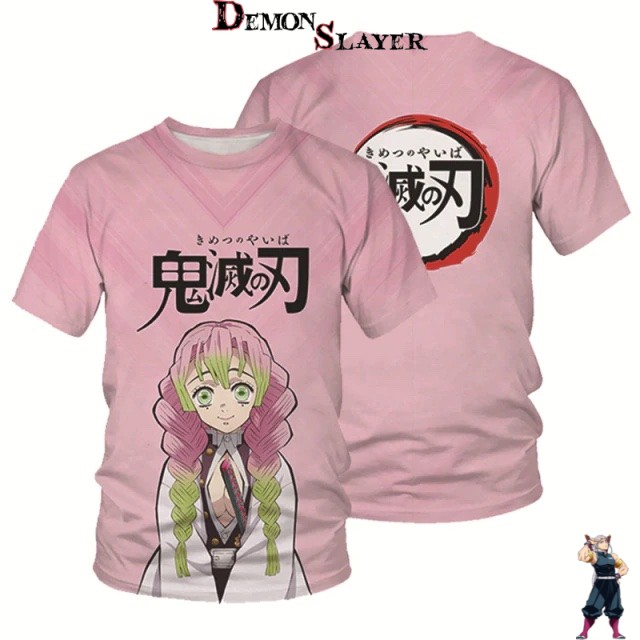 T-shirt Demon Slayer Mitsuri Kanroji style mignon