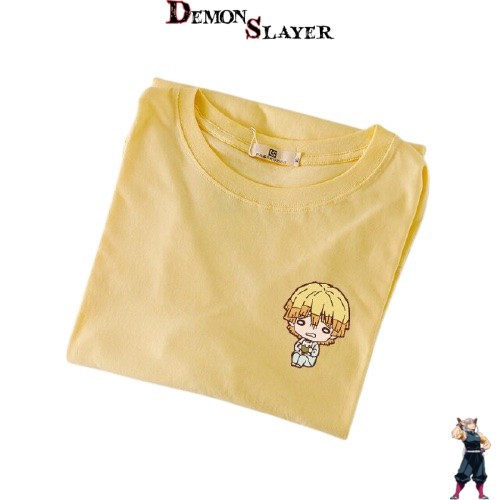 T-shirt Kawaii Demon Slayer Mini Zenitsu