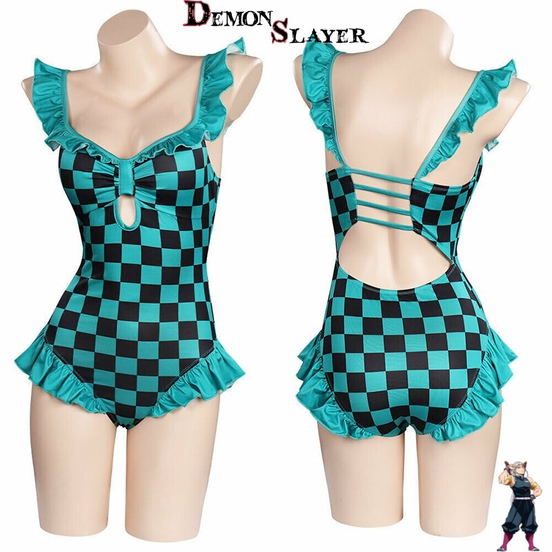 Maillot de bain Demon Slayer Tanjiro