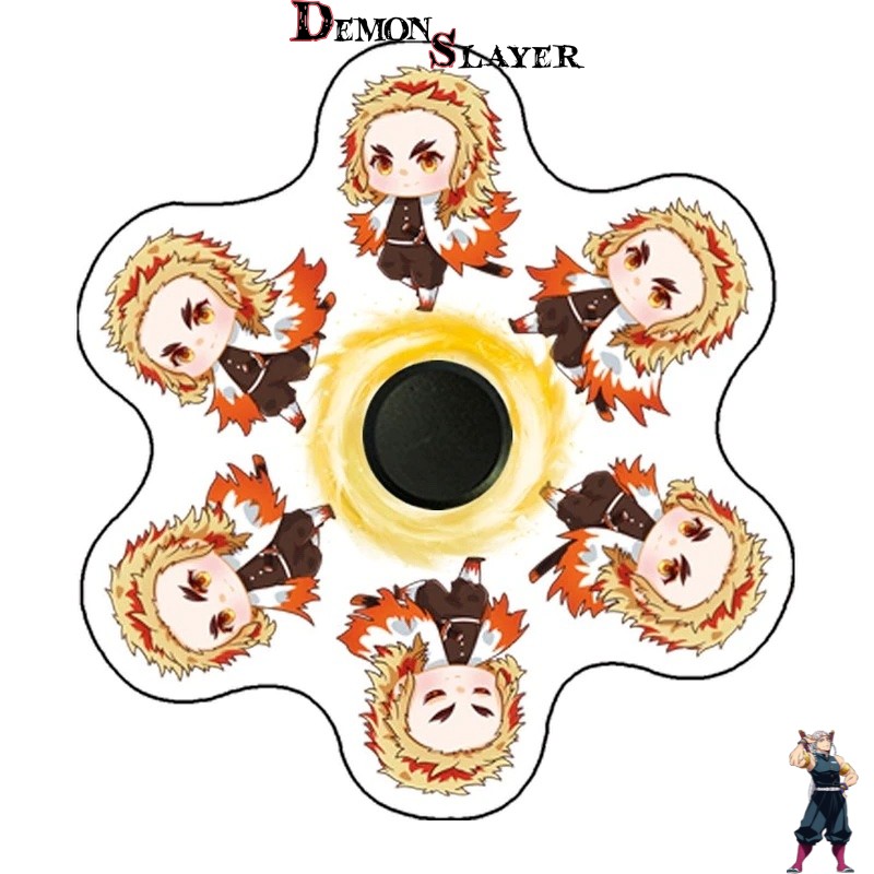 Hand Spinner Kyojuro Rengoku de Demon Slayer