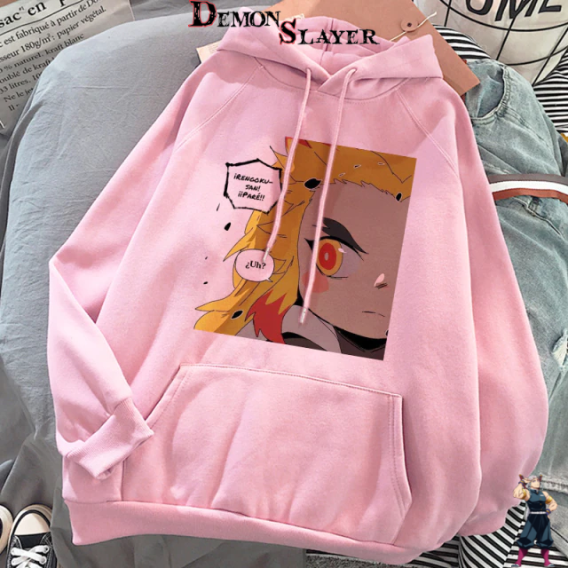 Sweat rose Demon Slayer Kyojuro Rengoku en colère