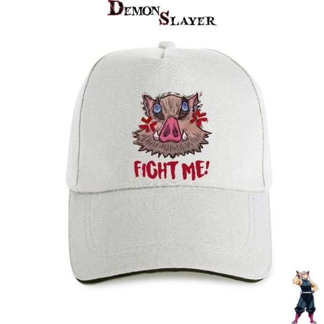 Casquette blanche Inosuke Demon Slayer