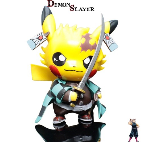 Figurine Tanjiro version Pikachu - Demon Slayer
