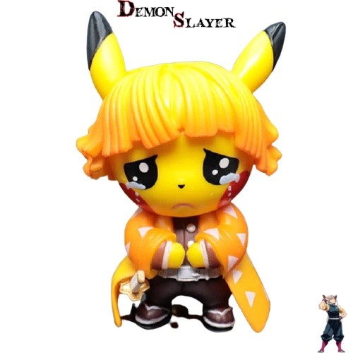 Figurine Zenitsu version Pikachu - Demon Slayer