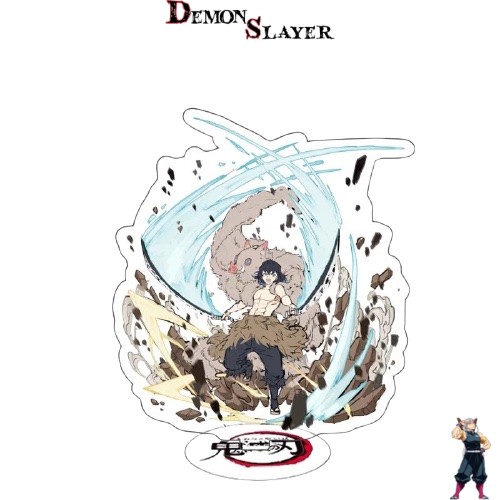 Figurine acrylique Demon Slayer d'Inosuke